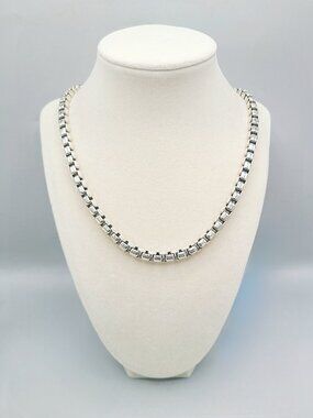 David Yurman Box Chain Necklace in Sterling Silver - 7mm - 22.5"